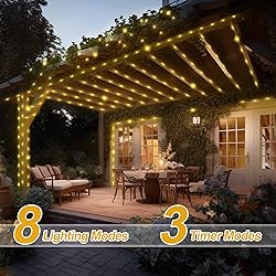 ROADAYLY Outdoor Christmas String Lights 196feet