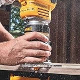 DeWalt DCW604NT 18V XR Cordless Brushless 1/4 Inch Router Kit No Batteries view 2