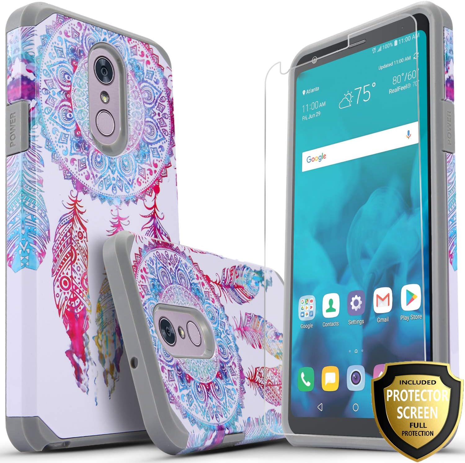 Best lg stylo 4 layer phone case
