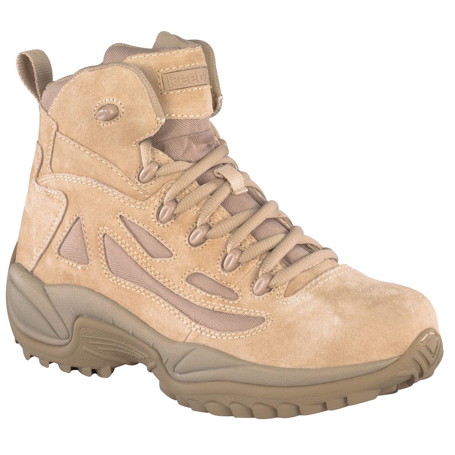 Reebok Military Rapid Response 6in Side Zip Military Boots Amazon.co