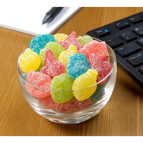 JOLLY RANCHER SOUR GUMMIES ASSORTED FRUIT FLAVORED CANDY RESEALABLE BAG, 25.5 OZ