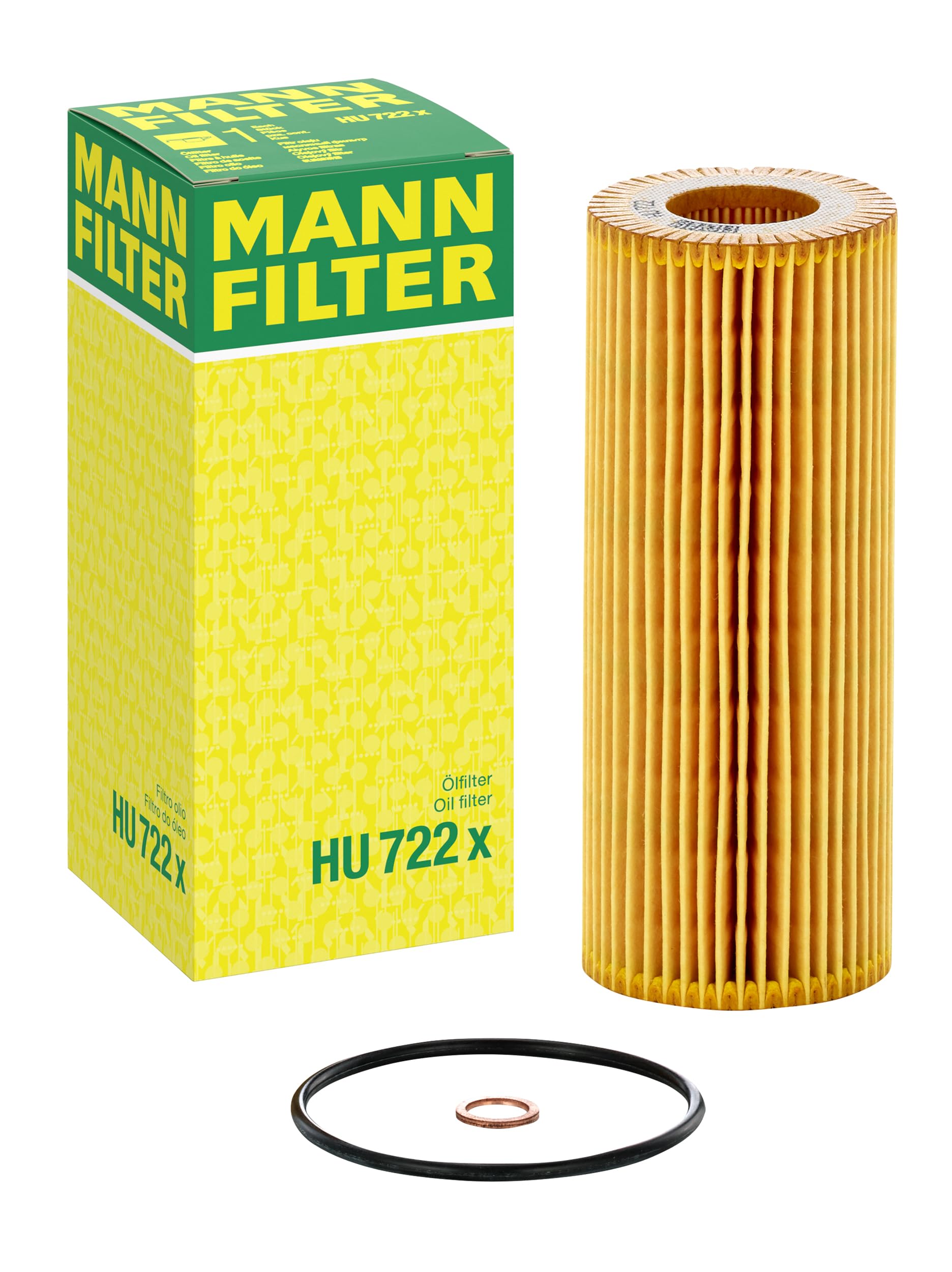 MANN-FILTER HU 722 x Oil Filter - CARS + TRANSPORTERS