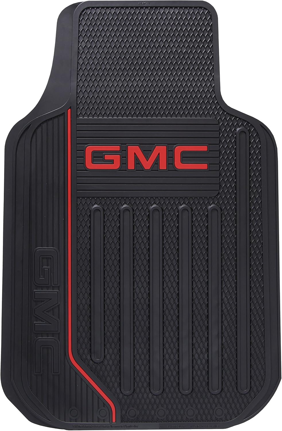 Amazon Com Plasticolor 001472r01 Gmc Logo Elite Universal Fit Car Truck Suv Front Floor Mats Pair Automotive