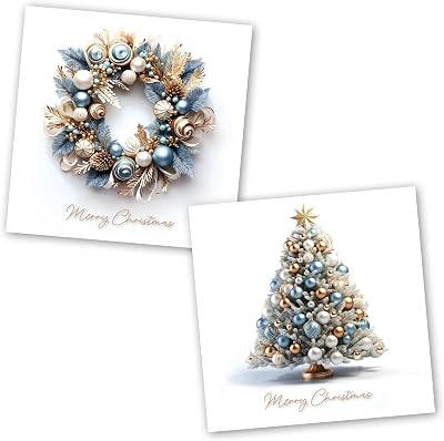 Absolutely Yours Charity Christmas Cards Pack of 10 150x150mm Ecofriendly UK