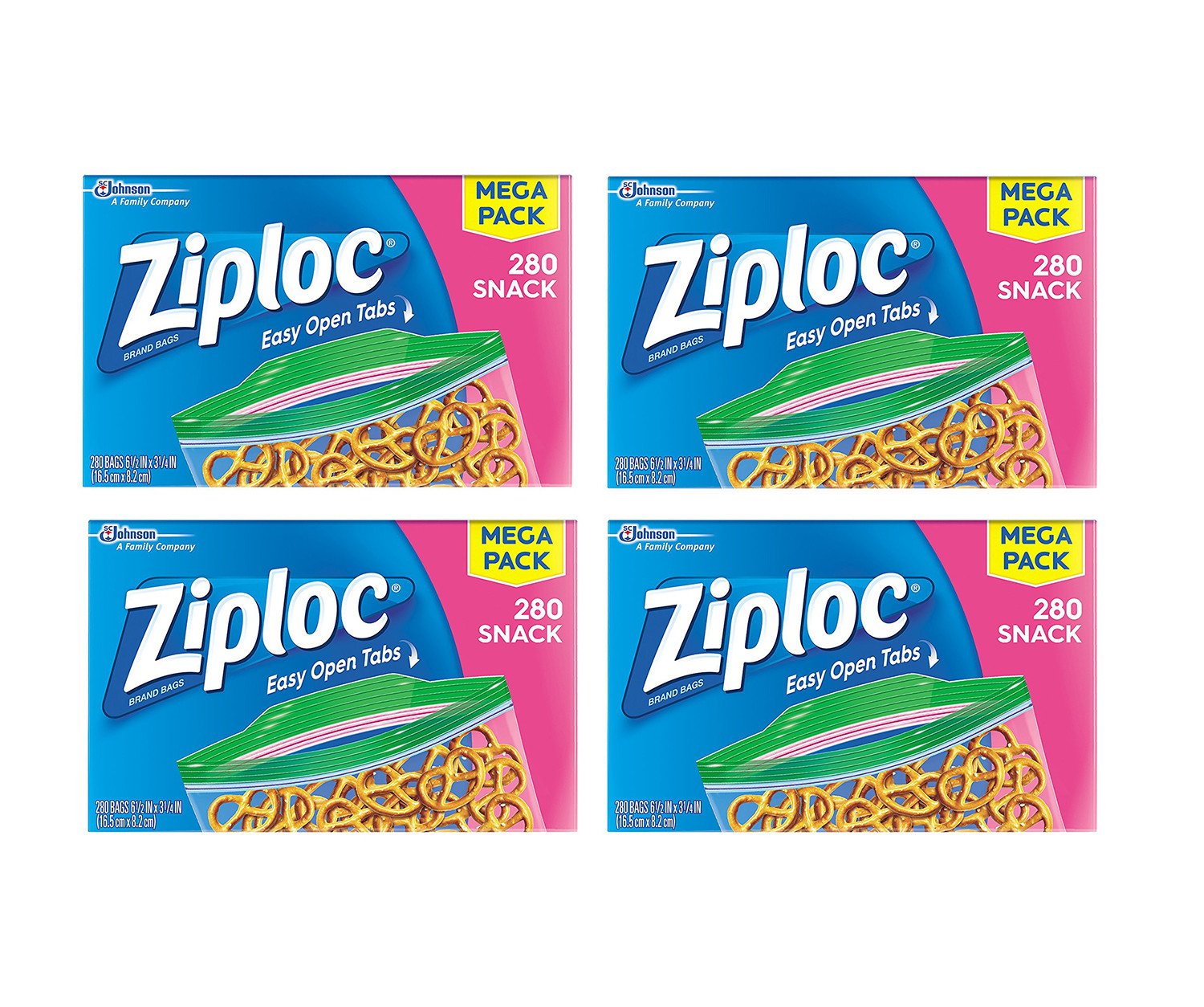 Купить Ziploc Snack Bags в интернетмагазине Amazon с доставкой из США