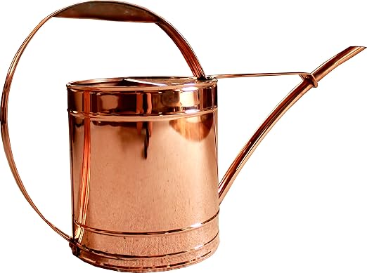 Mandelu Dorado 6 Pks Copper Watering Can L Amazon Co Uk Garden Outdoors