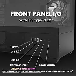 Zalman CHRONIX Mid Tower ATX Gaming PC Case with 3