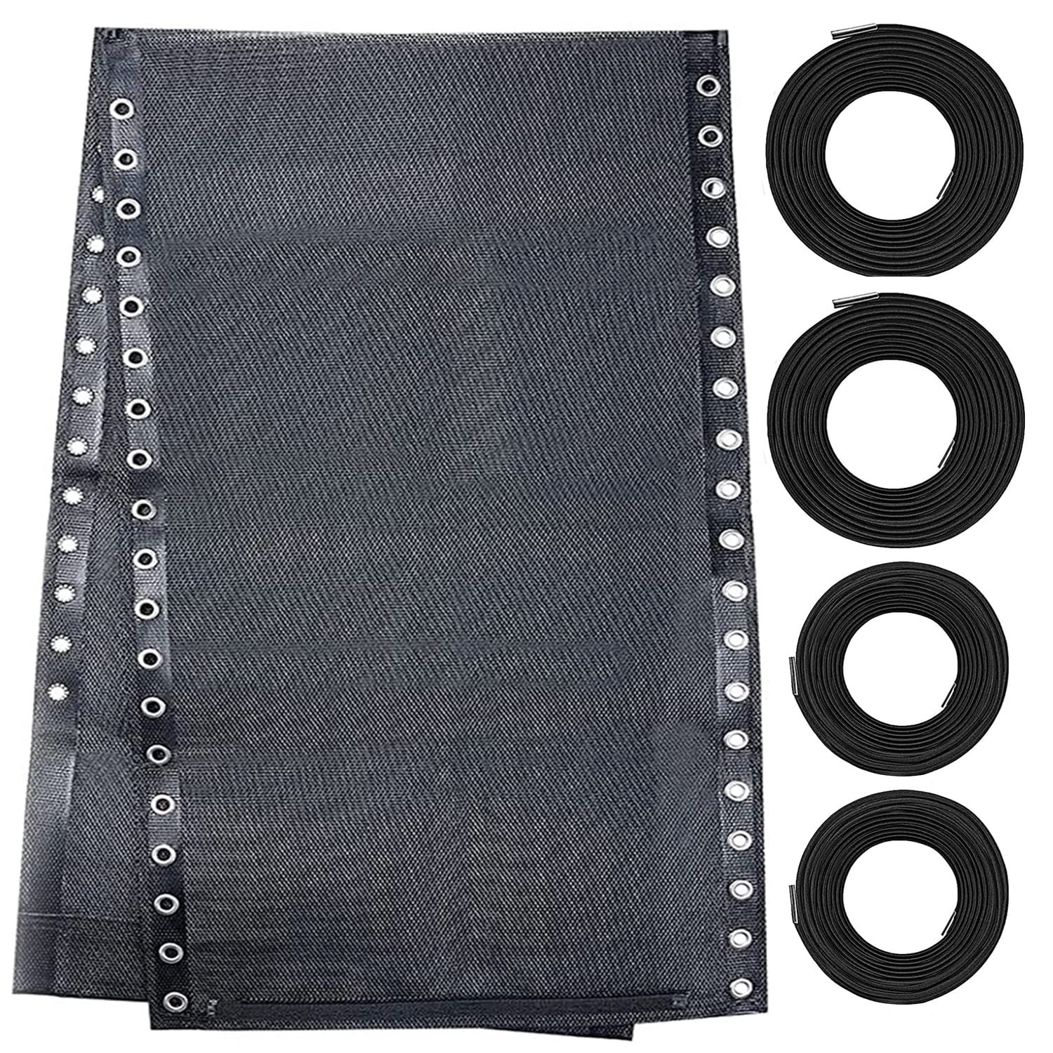 Photo 1 of Zero Gravity Chair Replacement Fabric with Bungee Cord Kit, 21 Inch Wide Repair Cloth with Replacement Cord for Oversized XL Anti Gravity Chairs Outdoor Recliner Patio Lounge Lawn Beach Sling Chair