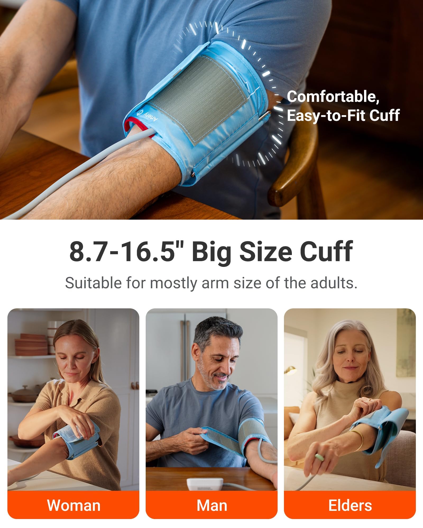 iHealth Accu Luminate Arm Blood Pressure Monitor – 4.5