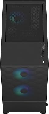 Fractal Design Pop Mini Air RGB Black Tempered Glass Front mATX Case 120mm RGB view 6
