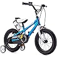 RoyalBaby Kids Bike EZ Balance to Pedal Dual Handbrake Toddlers Boys Girls Bicycle 12-20 Inch for Age 3-10 Years