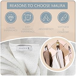 MAURA Basics Performance Bath Towels 100% Turkish