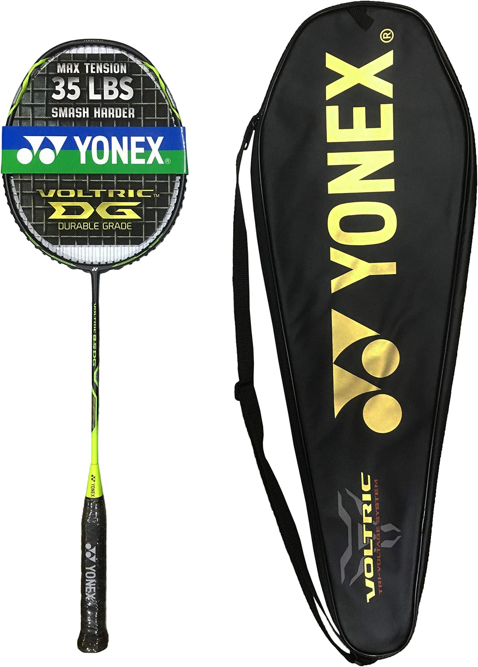 Yonex Badminton Racket Voltric 0.5 DG Black & Light Green price in UAE