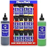 Micro-Mark Paint, Primer &amp; Cleaner Super Value Package | Includes Paint, Primer &amp; Cleaner