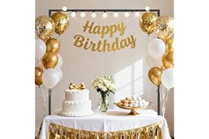 WOMNWOMN Over The Table Rod Stand with Clamps, Adjustable 32"-102'' Length 14"-56" Height Metal Black Table Arch Hanging for Wedding Birthday Party Halloween Christmas Anniversary