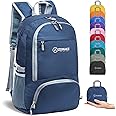 ZOMAKE Lightweight Hiking Backpack, 30L Water Resistant Packable Daypack Backpack for Women Men