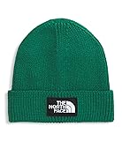 THE NORTH FACE TNF Logo Box Cuffed Beanie | Classic