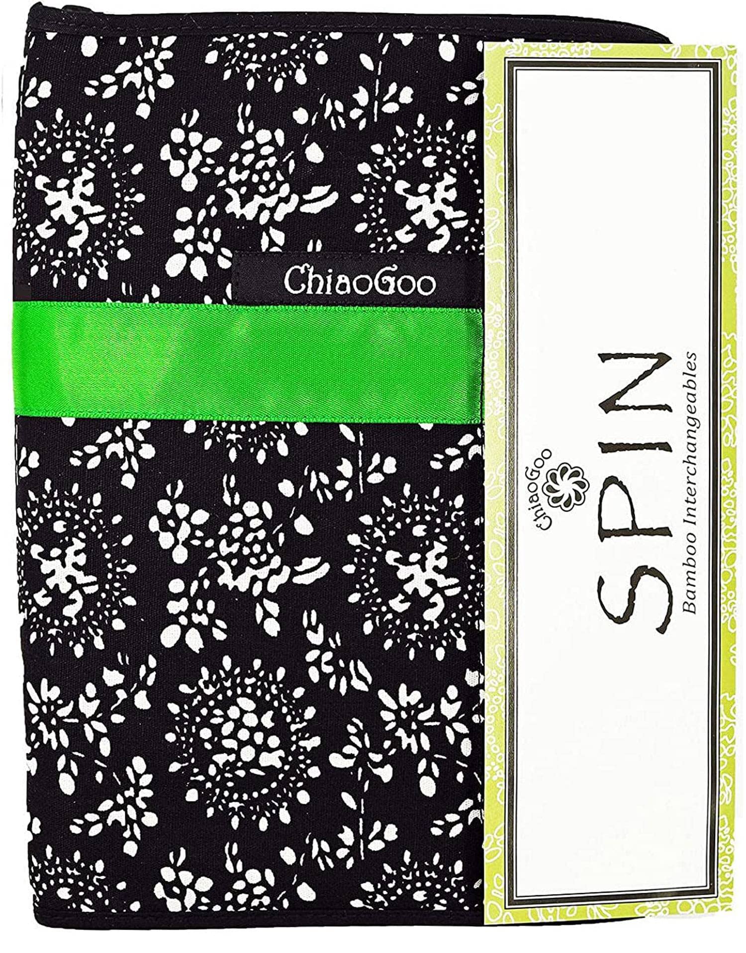ChiaoGoo Spin Bamboo interch. tip Set 10cm 2.75-5.00mm - 1pc
