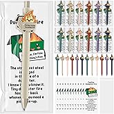 Sayglossy 60 Sets Dumpster Fire Gifts Funny Employee Appreciation Gifts Dumpster Fire Ballpoint Pens and Emotional Support Bookmarks Bulk for Coworker Office Staff Desk Accessories Team Dispatcher