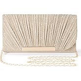 Xjmfasht Clutch Purses for Women Evening Bag Lady Girl Crossbody Handbags for Prom Party Wedding Engagement