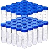 Konohan 200 Pack 50ml Polypropylene Centrifuge