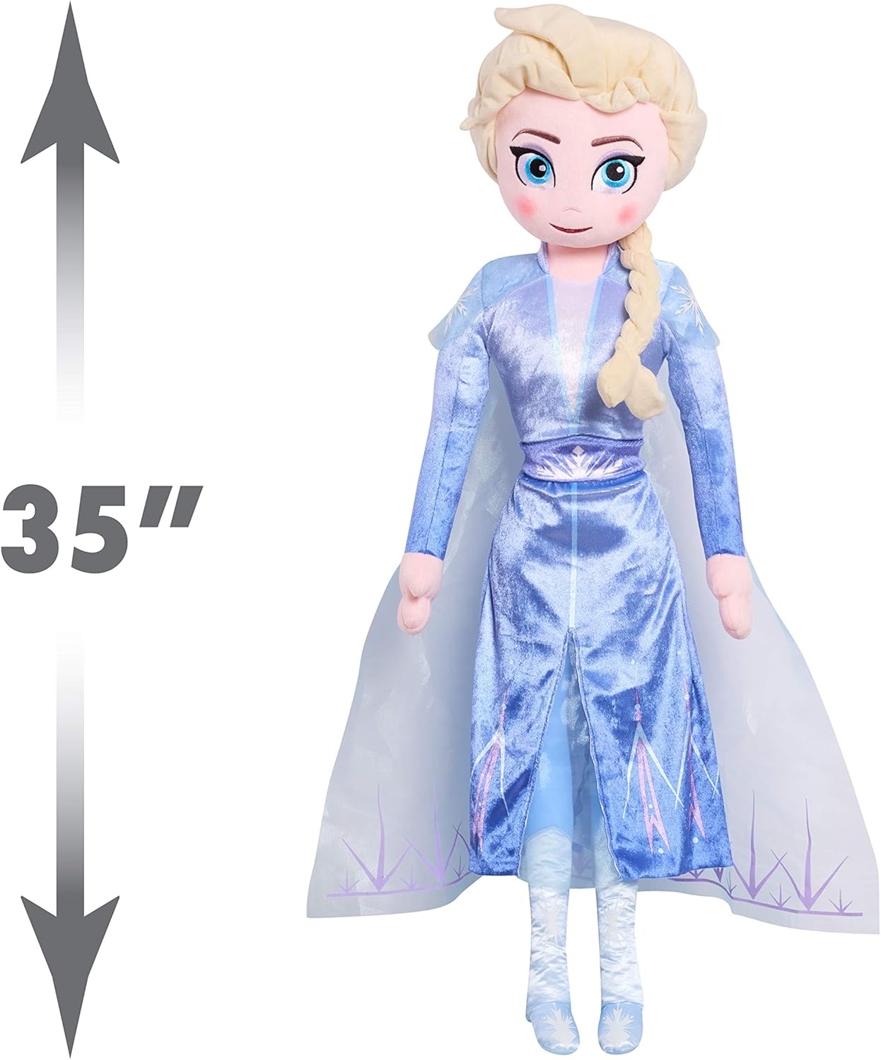 frozen 2 elsa jumbo singing plush
