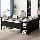 Tribesigns 71 inch Executive Desk, L Shaped Desk
