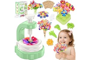 BERRYSPARADISE Art Flower Bouquet Craft Kit, DIY Arts & Crafts Flower Toy for Kids, Build Your Own Bouquet, Creative Educational Gift for Toddlers Kids, Christmas Birthday Gift for 4 5 6 7 8+ Year Old Girls and Boys