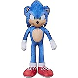 Sonic The Hedgehog 13 Inch Talking Sonic Plush with 10 Different Sounds
