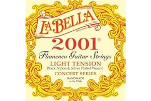 La Bella 2001 Flamenco Guitar String Light Tension .029-.041