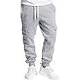Southpole Men's Active Fleece & Tech Woven Cargo Jogger Pants