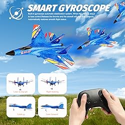 RoofWorld RC Plane Remote Control Glider Airplanes