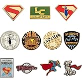 Superman Movie Blind Box Pin – Collectible Surprise Pin with Iconic Logos & Symbols Individual Collectible