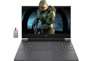 HP Victus 15.6" FHD 144Hz Gaming Laptop, AMD Ryzen 5 7535HS, 64GB DDR5, 2TB SSD, NVIDIA GeForce RTX 2050, Backlit Keyboard, H