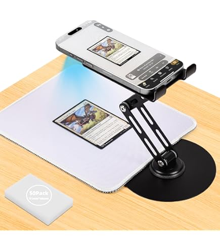 MTG Card Scanner 2025 Trading Card Scanner Stand For ManaBox App - MTG Card  Slider Holder For Quick Pricing & Batch Scanning IPhone Android Card  Scanning Stand