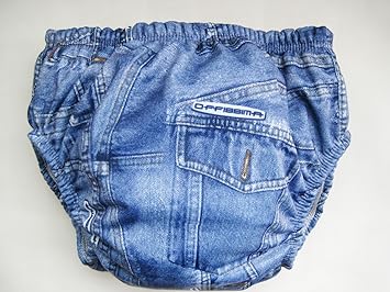 denim training pants