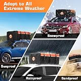 Sailnovo Car Roof Bag 20 Cubic Feet Foldable Roof Box Universal Fit view 6