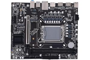 ZASCHMOY H610 Gaming Motherboard - Double Channel DDR4 M.2 Slot ATX Motherboard for LGA 1700 - Supports I3/i5/i7/i9 12th/13th