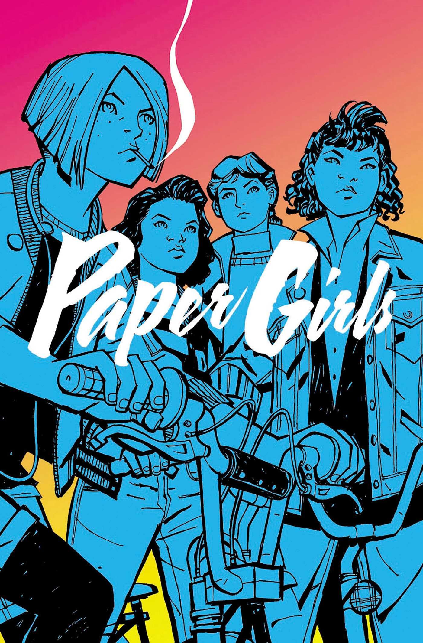 Paper Girls Volume 1 (Paper Girls, 1) Paper Girls Volume 1 (Paper Girls, 1) Paper Girls Volume 1 (Paper Girls, 1) Paperback Kindle Library Binding