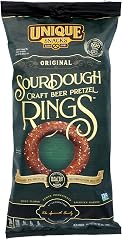 Unique Pretzel, Sourdough Craft Beer Pretzel Rings, 11 Ounce