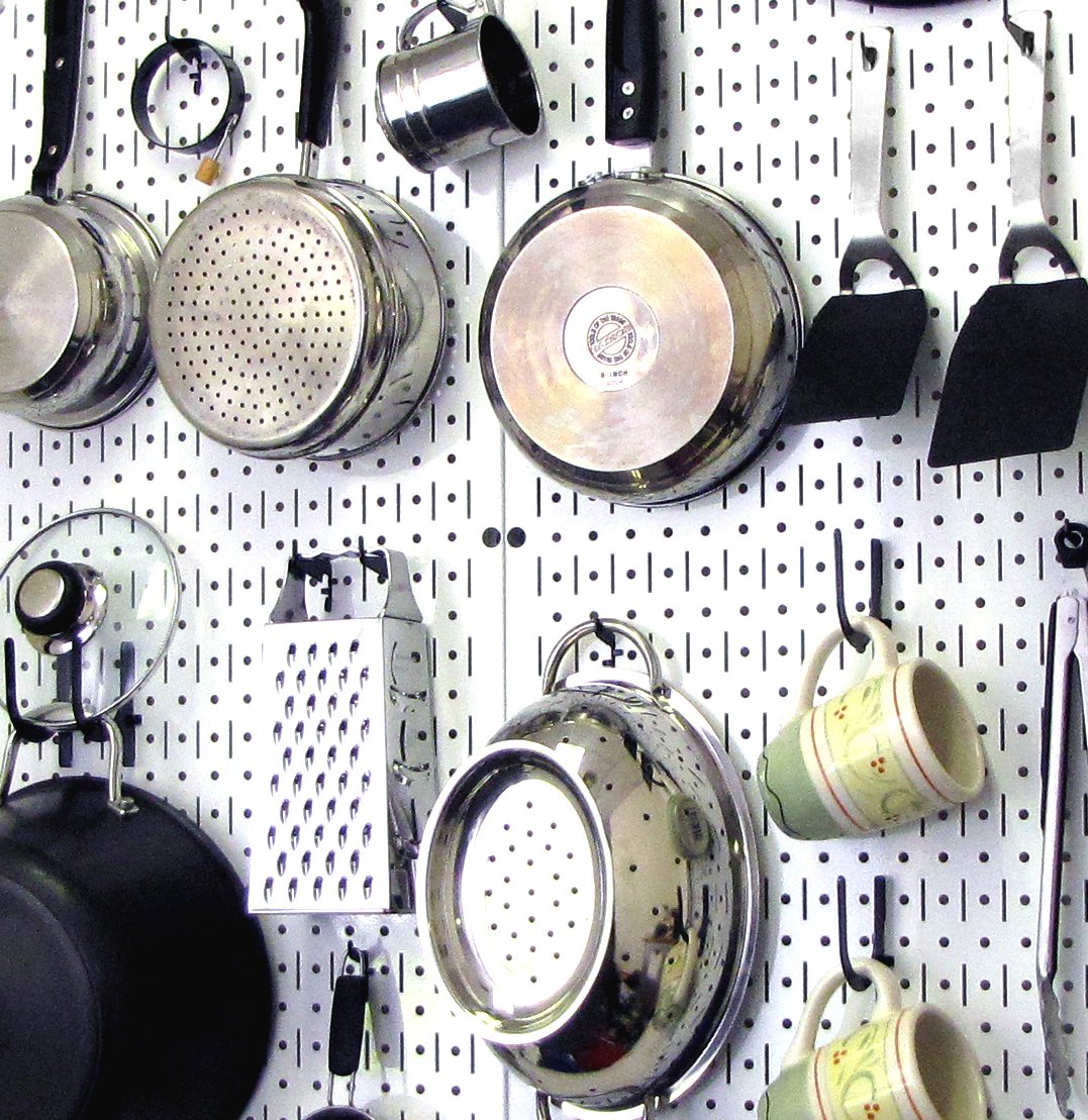 Wall Control 30P3232W White Metal Pegboard Pack 785577927171 eBay