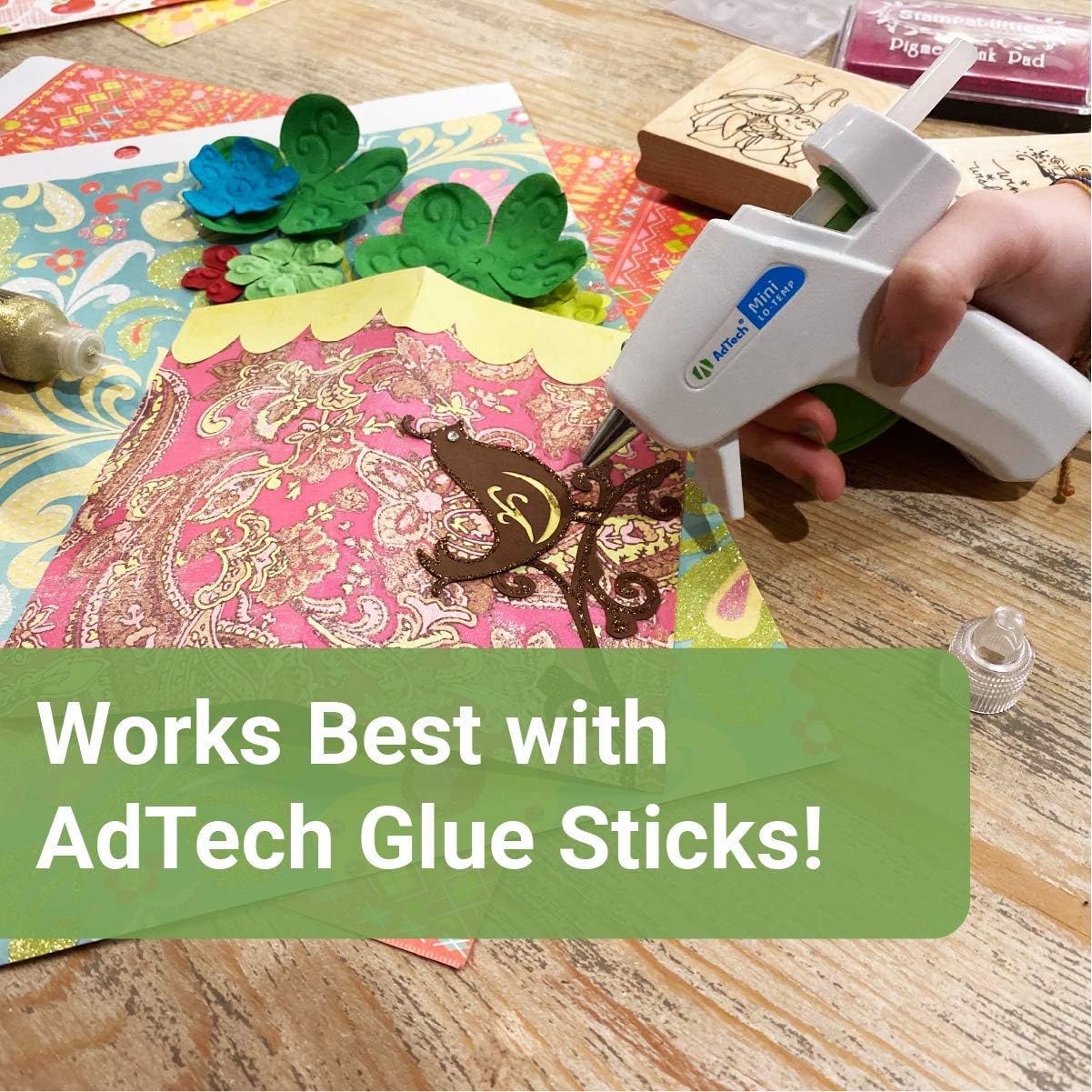 Adtech Mini Lo Low Temp Hot Glue Gun Combo Pack -