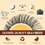 QUEWEL Clusters-Lashes Kit 30D 40D 50D Mixed 10-16mm DIY Kit view 5