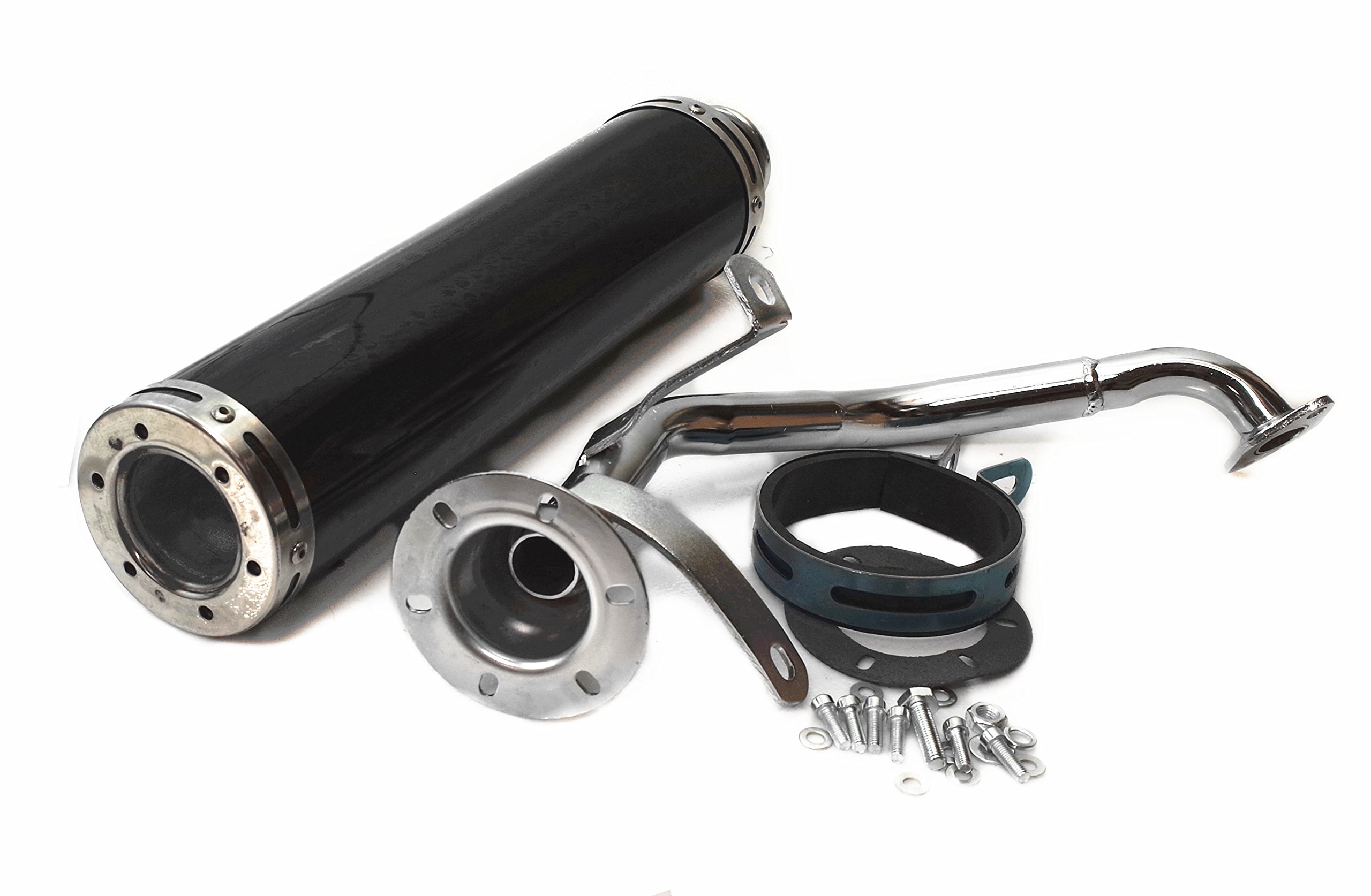 Performance Racing Exhaust Muffler Pipe For GY6 125cc 150cc Moped