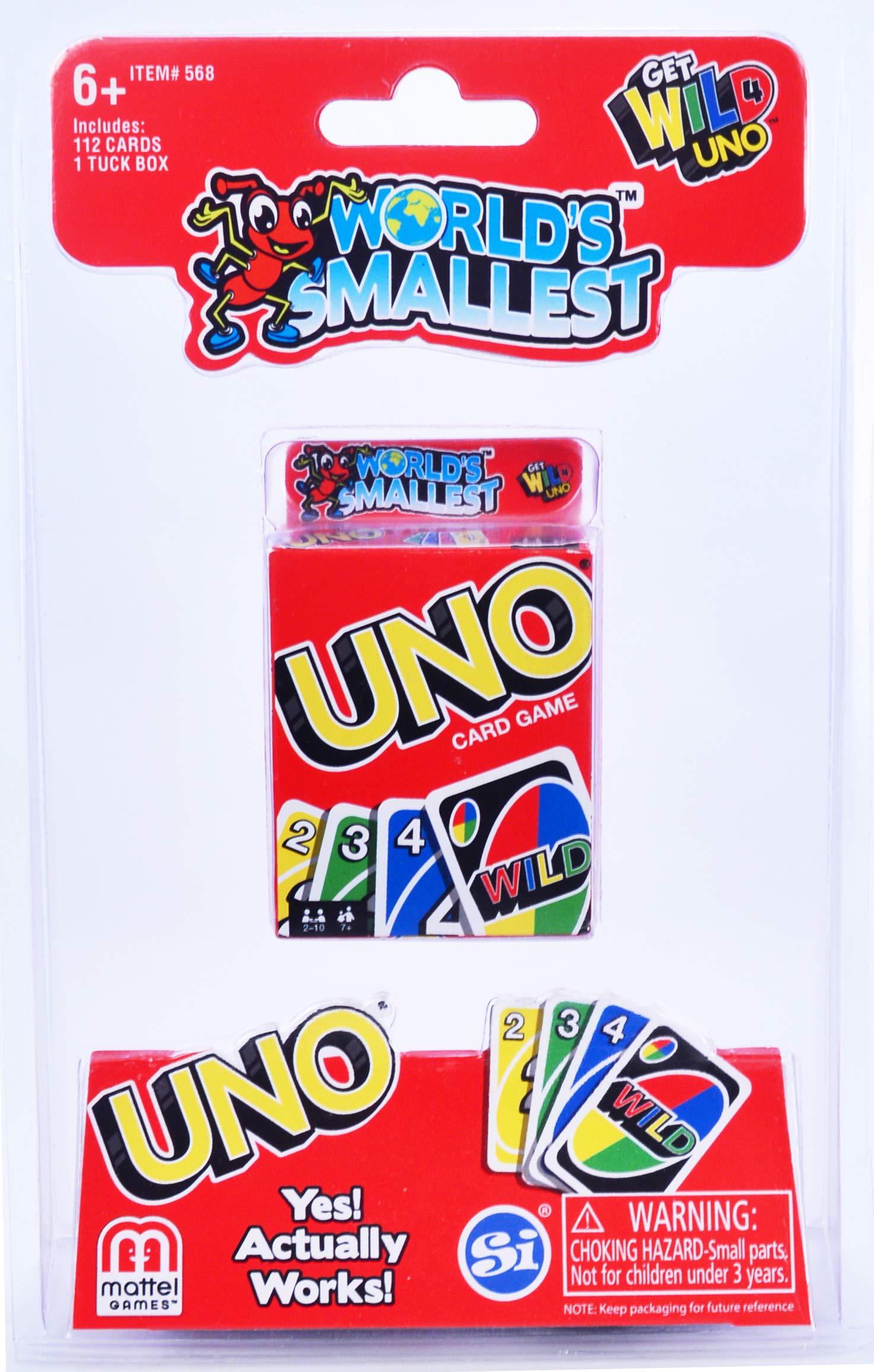 Worlds Smallest 568 UNO ONE, Multicoloured, único — image 1