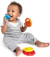Baby Einstein Stack & Teethe Multi-Textured Teether Toy Set 5-Piece Ages 3 view 7