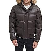 Tommy Hilfiger Men's Wetlook Lightweight Puffer Jacket