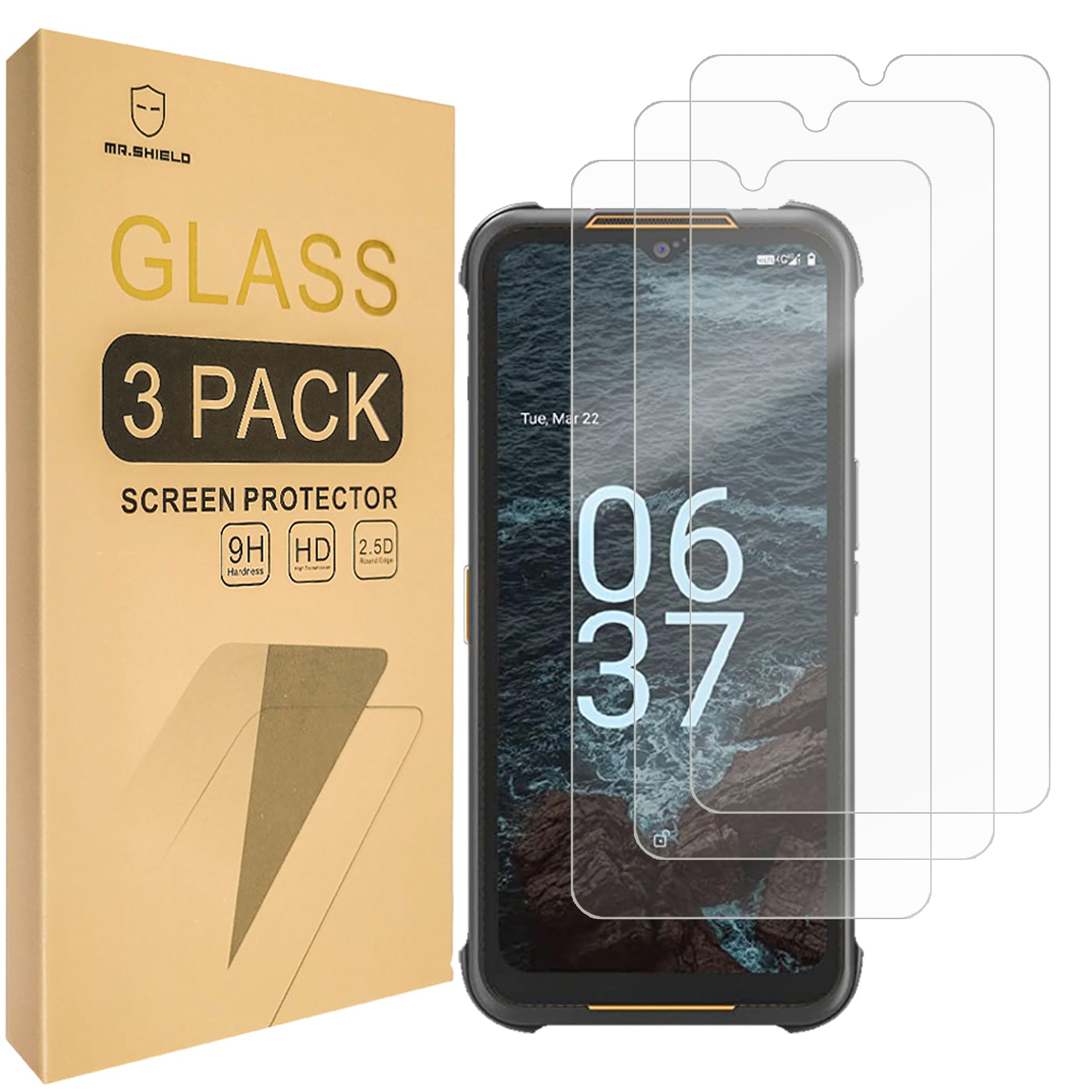 Mr.Shield Screen Protector For AGM H5 Pro [Tempered
