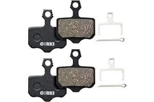 2 Pairs Disc Brake Pads for Sram Avid Elixir 1 3 5 7 9 R ER CR Mag Level TL T Sram XX X7 X9 XXWC DB1 DB3 DB5(Resin,Semi-Metal