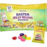 Easter Jelly Beans Mini Packs 24 Count - Assorted Fruit Flavored Jelly Bean Individual Packets, Colorful Spring Treats for Easter Egg Hunts, Classroom Parties, Basket Stuffers, Party Favors &amp; Holiday Candy